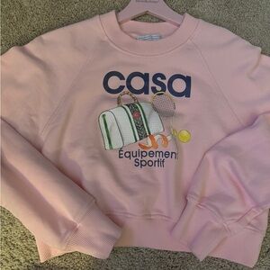 Casa Pink Graphic Sweatshirt - Casa Équipement Sportif